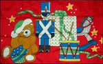 Seasonal Christmas Toys, 27"x 54" Nylon