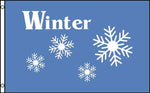 Winter 3'x 5' Nylon Seasonal Flag