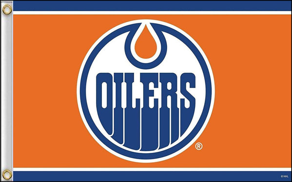 NHL Edmonton Oilers Orange 36"x 60"