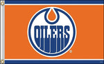 NHL Edmonton Oilers Orange 36"x 60"