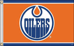 NHL Edmonton Oilers Orange 36"x 60"