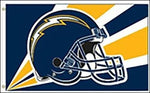 NFL San Diego Chargers 36"x 60"