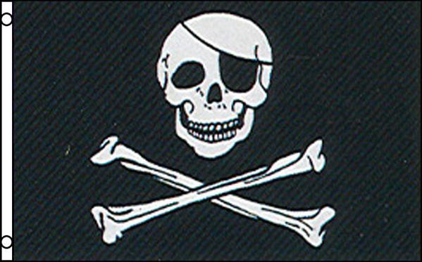 Pirate Skull With a Patch