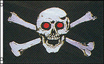 Pirate Skull Red Eyes