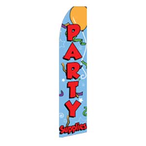 Party Supplies Feather Banner 11.5'x2.5'