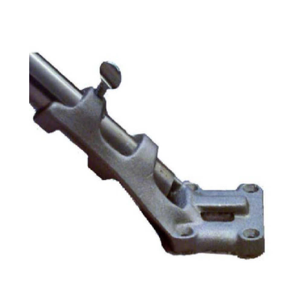 Single (1) Cast Aluminum Bracket 1" - 45 degree