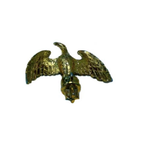 Small Brass Eagle (3/4" Dia) Finial Pole Top