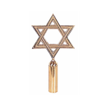 Star of David Finial Pole Top