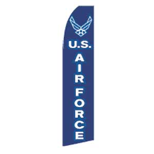 Airforce Feather Banner 11.5'x2.5'