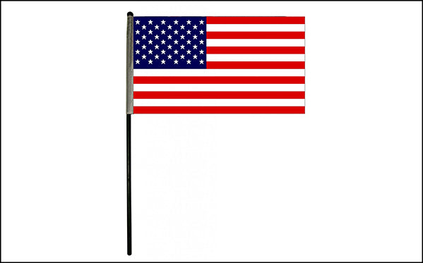 US Handheld Flags