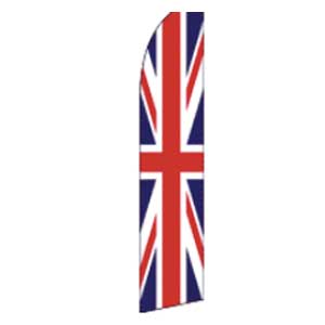 UK Feather Banner 11.5'x2.5'
