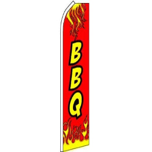 BBQ Feather Banner 11.5'x2.5'