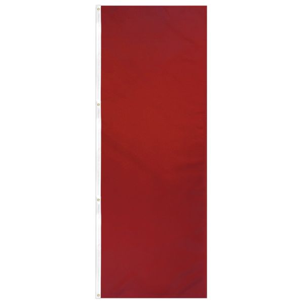 Banner, solid colour, Burgundy 3'x8'