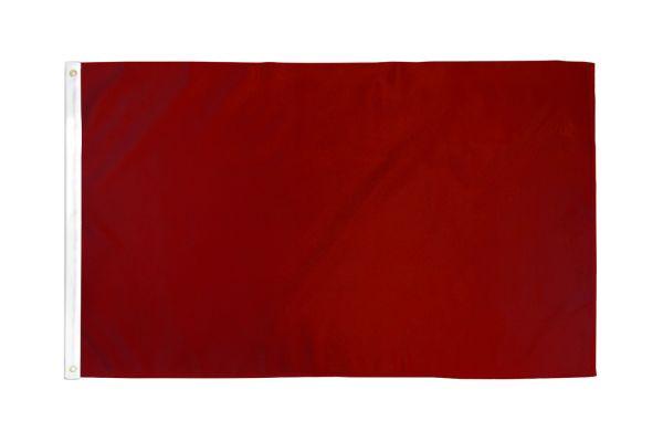 Solid Bugundy Flag