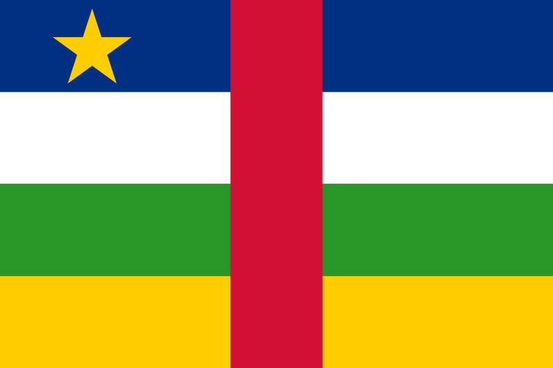 Central Africa  National Flag - Flag Outlet