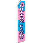 Cotton candy Feather Banner 11.5'x2.5'