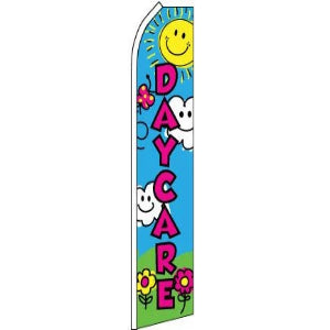 Daycare Feather Banner 11.5'x2.5'