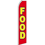 Food Feather Banner 11.5'x2.5'