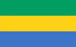 Gabon_National_flag_dysplay_FLAGOUTLET