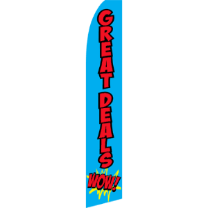 Great Deals Feather Banner 11.5'x2.5'