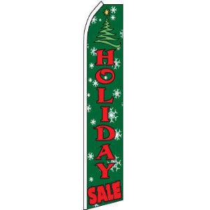 Holiday Sale Feather Banner 11.5'x2.5'