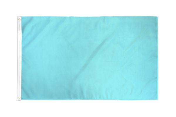 Solid Light Blue Flag