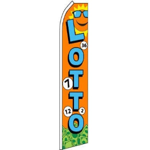 Lotto Feather Banner 11.5'x2.5'