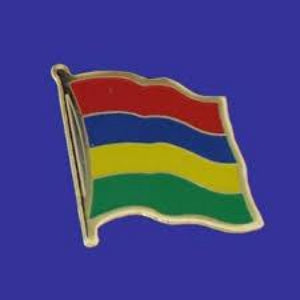 Lapel pin, Mauritius