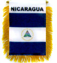 Nicaragua mini banner