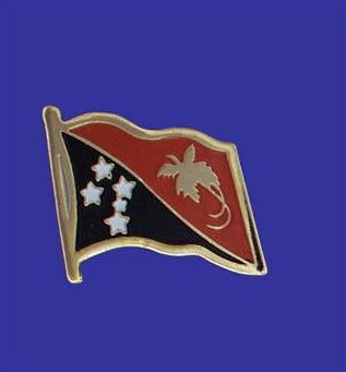 Lapel pin, Papua New Guinea