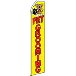 Pet Grooming Feather Banner 11.5'x2.5'