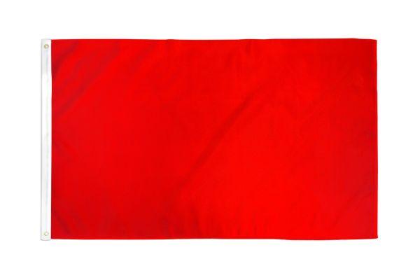 Solid Red Flag