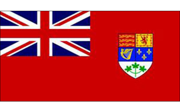 Red Ensign poly (Green Leaf) - 36"x 60"