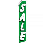Sale, Green Feather Banner 11.5'x2.5'