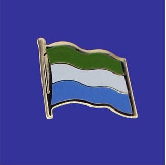 Lapel pin, Sierra Leone