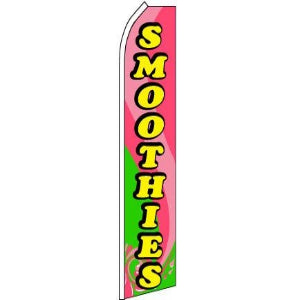 Smoothies Feather Banner 11.5'x2.5'