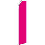 Solid Magenta Feather Banner 11.5'x2.5'