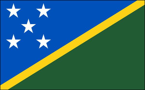 Solomon Islands_National_flag_display_FLAGOUTLET