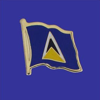 Lapel pin, St Lucia