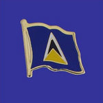 Lapel pin, St Lucia