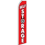Self Storage, Red Feather Banner 11.5'x2.5'