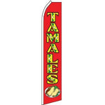 Tamales Feather Banner 11.5'x2.5'