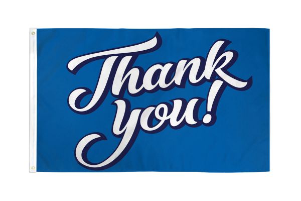 Thank You, blue