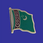 Lapel pin, Turkmenistan