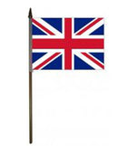 4"x 6" United Kingdom w/staff UK