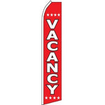 Vacancy Feather Banner 11.5'x2.5'